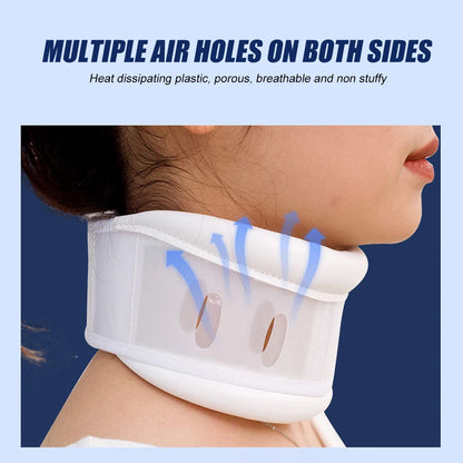 TIKE Cervical Neck Brace Collar with Chin Support for Stiff Relief Cervical Collar Correct Neck Support Pain Bone Care Health