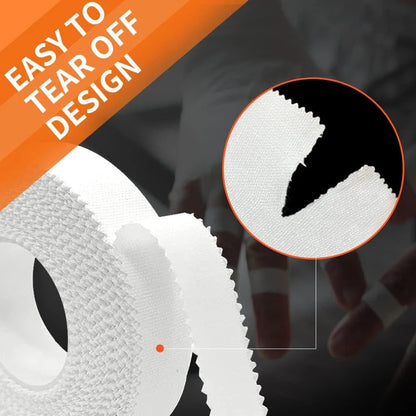 1/2/3 Rolls Finger Tape Skin-Friendly Fingers Athletic Sports Tape for Baseball Lacrosse Gymnastics Injury Wrap Protection