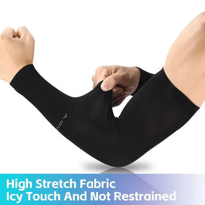 3 Pairs Breathable Sun Protection Sleeves UV Protective Gear for Sports Driving Outdoor Adventures Compression Arm Covers