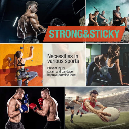 1/2/3 Rolls Finger Tape Skin-Friendly Fingers Athletic Sports Tape for Baseball Lacrosse Gymnastics Injury Wrap Protection